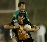 7 October 2006; Barry Monaghan, Ulster, in action against Marc Carpenter, Leinster. M Donnelly Interprovincial Football Championship Semi-Final, Ulster v Leinster, Breffni Park, Cavan. Picture credit: Matt Browne / SPORTSFILE