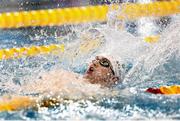 9 August 2014; Ireland's Laurence McGivern from Rostrevor, Co. Down, competes in the Men's 100m Backstroke S9 Final. 2014 IPC Swimming European Championships, Eindhoven, Netherlands. Picture credit: Jeroen Putmans / SPORTSFILE