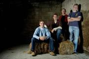 4 October 2006; Galway’s double success in 2006 was recognised at the official launch of the 2006/7 AIB Club Championships. Photographed at the Canning’s family farm in Portumna, Galway, were the Canning brothers, from left, David, Ivan, Ollie and Joe. Picture credit: Brendan Moran / SPORTSFILE