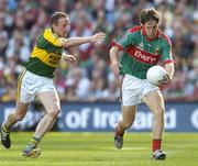 17 September 2006; Billy Joe Padden, Mayo, in action against Tommy Griffin, Kerry. Bank of Ireland All-Ireland Senior Football Championship Final, Kerry v Mayo, Croke Park, Dublin.  Picture credit: Brendan Moran / SPORTSFILE