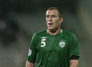 7 October 2006; The Republic of Ireland's Richard Dunne during the game. Euro 2008 Championship Qualifier, Cyprus v Republic of Ireland, GSP Stadium, Nicosia, Cyprus. Picture credit: David Maher / SPORTSFILE