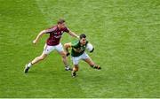 3 August 2014; Michael Geaney, Kerry, in action against Paul Varley, Galway. GAA Football All-Ireland Senior Championship, Quarter-Final, Kerry v Galway, Croke Park, Dublin. Picture credit: Dáire Brennan / SPORTSFILE