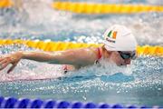 10 August 2014; Ireland's Ellen Keane, from Clontarf, Co. Dublin, competing in the Women's 100m Butterfly S9 Final. 2014 IPC Swimming European Championships, Eindhoven, Netherlands. Picture credit: Jeroen Putmans / SPORTSFILE