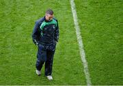 10 August 2014; A dejected Limerick manager TJ Ryan, leaves the field after the game. GAA Hurling All-Ireland Senior Championship, Semi-Final, Kilkenny v Limerick, Croke Park, Dublin. Picture credit: Dáire Brennan / SPORTSFILE