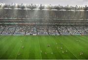 10 August 2014; A general view of the action in the rain. GAA Hurling All-Ireland Senior Championship, Semi-Final, Kilkenny v Limerick, Croke Park, Dublin. Picture credit: Dáire Brennan / SPORTSFILE