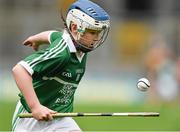 10 August 2014; Amellia Shaw, St.Mary's Ratharney, Co.Westmeath, representing Limerick. INTO/RESPECT Exhibition GoGames, Croke Park, Dublin. Picture credit: David Maher / SPORTSFILE