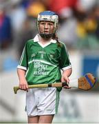 10 August 2014; Amellia Shaw, St.Mary's, Ratharney, Co.Westmeath representing Limerick. INTO/RESPECT Exhibition GoGames, Croke Park, Dublin. Picture credit: David Maher / SPORTSFILE