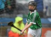 10 August 2014; Aine Behan, Myshall, Co.Carlow, representing Limerick. INTO/RESPECT Exhibition GoGames, Croke Park, Dublin. Picture credit: David Maher / SPORTSFILE