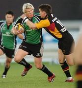 13 October 2006; Mark McHugh, Connacht, is tackled by Ceri Sweeney, Newport Gwent Dragons. Magners League, Connacht v Newport Gwent Dragons, Sportsground, Galway. Picture credit: Ray Ryan / SPORTSFILE