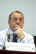 14 October 2006; Nickey Brennan, President of the GAA, at the GAA Special Congress. Croke Park, Dublin. Picture credit: Brendan Moran / SPORTSFILE