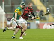 15 October 2006; Colm O'Sullivan, Cloyne, in action against Philip Noonan, Newtownshandrum. Cork Senior Hurling Championship Semi-Final, Newtownshandrum v Cloyne, Pairc Ui Chaoimh, Cork. Picture credit: Matt Browne / SPORTSFILE