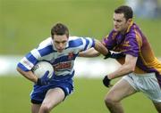 15 October 2006; Stephen Bray, Navan O'Mahonys, in action against Colin Reilly, Wolfe Tones. Meath Senior Football Championship Final, Navan O'Mahonys v Wolfe Tones, Pairc Tailteann, Navan, Co. Meath. Picture credit: David Maher / SPORTSFILE