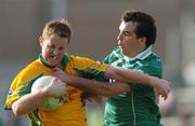 15 October 2006; Shane Conlisk, Corofin, in action against Oisin Kelly, Caltra. Galway Senior Football Championship Final, Caltra v Corofin, Pearse Stadium, Galway. Picture credit: Ray Ryan / SPORTSFILE