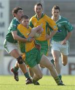 15 October 2006; Kieran McGrath, Corofin, in action against Noel Meehan, Caltra. Galway Senior Football Championship Final, Caltra v Corofin, Pearse Stadium, Galway. Picture credit: Ray Ryan / SPORTSFILE