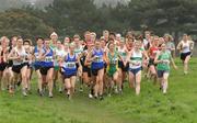 15 October 2006; Start of Women's race in the Gerry Farnan Cross Country, Phoenix Park, Dublin. Picture credit: Tomas Greally / SPORTSFILE
