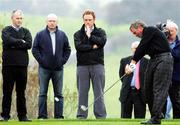 16 October 2006; Darren Clarke in action at Castle Dargan's new championship course. Designed by Darren Clarke and Patrick Merrigan, the course will open for full play in 2007. Castle Dargan Estate, Ballygawley, Co.Sligo. Picture credit: James Connolly / SPORTSFILE