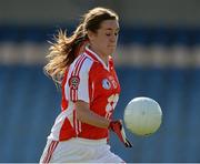 9 August 2014; Emma Hegarty, Tyrone. TG4 All-Ireland Ladies Football Senior Championship, Round 2 Qualifier, Monaghan v Tyrone, Pearse Park, Longford. Picture credit: Oliver McVeigh / SPORTSFILE