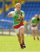 9 August 2014; Caoilfhionn Connolly, Mayo. TG4 All-Ireland Ladies Football Senior Championship, Round 2 Qualifier, Mayo v Westmeath, Pearse Park, Longford. Picture credit: Oliver McVeigh / SPORTSFILE