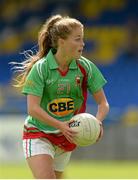 9 August 2014; Sarah Rowe, Mayo. TG4 All-Ireland Ladies Football Senior Championship, Round 2 Qualifier, Mayo v Westmeath, Pearse Park, Longford. Picture credit: Oliver McVeigh / SPORTSFILE