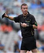 9 August 2014; Referee Joe McQuillan. GAA Football All-Ireland Senior Championship, Quarter-Final, Donegal v Armagh, Croke Park, Dublin. Picture credit: Stephen McCarthy / SPORTSFILE