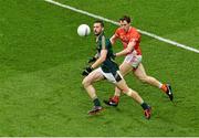 2 August 2014; Michael Newman, Meath, in action against Charlie Vernon, Armagh. GAA Football All-Ireland Senior Championship, Round 4A, Meath v Armagh, Croke Park, Dublin. Picture credit: Barry Cregg / SPORTSFILE