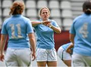 12 August 2014; Ireland's Niamh Briggs during the squad's Captain's Run ahead of Wednesday's Women's Rugby World Cup semi-final against England. Ireland Captain's Run, Stade Jean Bouin, Paris, France. Picture credit: Brendan Moran / SPORTSFILE