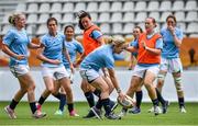 12 August 2014; Ireland's Niamh Briggs, centre, in action during their Captain's Run ahead of Wednesday's Women's Rugby World Cup semi-final against England. Ireland Captain's Run, Stade Jean Bouin, Paris, France. Picture credit: Brendan Moran / SPORTSFILE