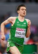 12 August 2014; Ireland's Mark English on his way to winning his heat of the men's 800m event, with a time of 1:47.38. European Athletics Championships 2014 - Day 1. Letzigrund Stadium, Zurich, Switzerland. Picture credit: Stephen McCarthy / SPORTSFILE