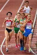 12 August 2014; Ireland's Fionnuala Britton, second from right, during the final of the women's 10,000m event. Britton finished in 8th place with a time of 32:32.45. European Athletics Championships 2014 - Day 1. Letzigrund Stadium, Zurich, Switzerland. Picture credit: Stephen McCarthy / SPORTSFILE