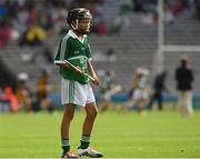 10 August 2014; Seán Woods, St. Corban's B.N.S., Naas, Co. Kildare, representing Limerick. INTO/RESPECT Exhibition GoGames, Croke Park, Dublin. Picture credit: Ray McManus / SPORTSFILE