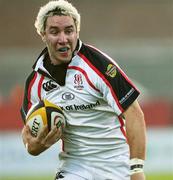 14 October 2006; Paddy Wallace, Ulster, runs in for the first try. Magners League, Ulster v Cardiff Blues, Ravenhill Park, Belfast. Picture credit: Oliver McVeigh / SPORTSFILE