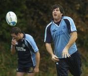 17 October 2006; Shane Horgan in action during Leinster rugby squad training. Old Belvedere, Anglesea Road, Dublin. Picture credit: Damien Eagers / SPORTSFILE