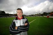 21 October 2006; Larne manager Jim Hagan before the game. Carnegie Premier League, Larne v Glentoran, Inver Park, Larne, Co. Antrim. Picture credit: Russell Pritchard / SPORTSFILE