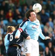 21 October 2006; Albert Watson, Ballymena United, in action against Michael Gault, Linfield. Carnegie Premier League, Ballymena United v Linfield, The Showgrounds, Ballymena, Co Antrim. Picture credit: Oliver McVeigh / SPORTSFILE
