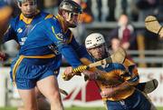 22 October 2006; Niall Hayes, Portumna, in action against Gavin Keary, Loughrea. Galway Senior Hurling Championship Final, Portumna v Loughrea, Pearse Stadium, Galway. Picture credit: Ray Ryan / SPORTSFILE