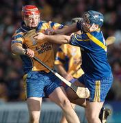 22 October 2006; Joe Canning, Portumna, in action against John Dooley, Loughrea. Galway Senior Hurling Championship Final, Portumna v Loughrea, Pearse Stadium, Galway. Picture credit: Ray Ryan / SPORTSFILE