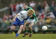 22 October 2006; Conor Mortimer, Connacht, in action against Aidan Fennelly, Leinster. M Donnelly Interprovincial Football Final, Leinster v Connacht, Irish Cultural Centre, Canton, Boston, USA. Picture credit: Brendan Moran / SPORTSFILE
