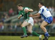 22 October 2006; Caoimhin King, Leinster, in action against Mark Brehony, Connacht. M Donnelly Interprovincial Football Final, Leinster v Connacht, Irish Cultural Centre, Canton, Boston, USA. Picture credit: Brendan Moran / SPORTSFILE