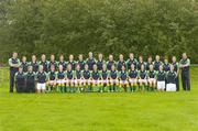 21 October 2006; The Ladies Irish team pictured ahead of the first ever International Rules series between Ireland and Australia. The first test takes place in Breffni Park on Tuesday October 31st at 4.30pm. Virginia, Co. Cavan. Picture credit: Ray Lohan / SPORTSFILE