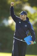 24 October 2006; Head coach Michael Cheika during Leinster rugby squad training. Old Belvedere RFC, Anglesea Road, Dublin. Picture credit: Pat Murphy / SPORTSFILE