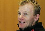 24 October 2006; Director of Rugby Mark McCall during Ulster Rugby press conference ahead of their Heneiken Cup game against Llanelli Scarlets. Newforge Country Club, Belfast, Co. Antrim. Picture credit: Oliver McVeigh / SPORTSFILE