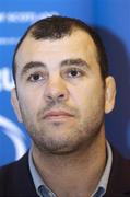 25 October 2006; Michael Cheika, coach, during a Leinster Rugby press conference ahead of their Heineken Cup game against Edinburgh. Wesley Bar, Donnybrook, Dublin. Picture credit: Matt Browne / SPORTSFILE