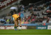2 August 2014; Patrick O'Rourke, Meath, places the ball before taking a free. GAA Football All-Ireland Senior Championship, Round 4A, Meath v Armagh, Croke Park, Dublin. Picture credit: Piaras Ó Mídheach / SPORTSFILE