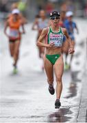 16 August 2014; Marisa Barros of Portugal during the women's marathon. European Athletics Championships 2014 - Day 5. Zurich, Switzerland. Picture credit: Stephen McCarthy / SPORTSFILE