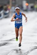 16 August 2014; Deborah Toniolo of Italy during the women's marathon. European Athletics Championships 2014 - Day 5. Zurich, Switzerland. Picture credit: Stephen McCarthy / SPORTSFILE