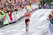 16 August 2014; Nicola Spirig of Switzerland during the women's marathon. European Athletics Championships 2014 - Day 5. Zurich, Switzerland. Picture credit: Stephen McCarthy / SPORTSFILE