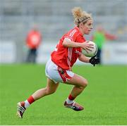 16 August 2014; Valerie Mulcahy, Cork. TG4 All-Ireland Ladies Football Senior Championship, Quarter-Final, Cork v Mayo, O'Connor Park, Tullamore, Co. Offaly. Picture credit: Piaras O Midheach / SPORTSFILE