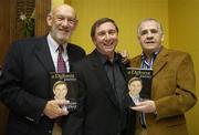 23 October 2006; Fr. Brian D'Arcy with musician Paddy Cole, left, and singer Joe Dolan, right, at the launch of his book 'A Different Journey'. Citywest Hotel, Saggart, Dublin. Picture credit; Pat Murphy / SPORTSFILE