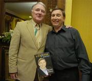 23 October 2006; Fr. Brian D'Arcy with RTE's Mike Murphy at the launch of his book 'A Different Journey'. Citywest Hotel, Saggart, Dublin. Picture credit; Pat Murphy / SPORTSFILE