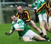 29 October 2006; Patrick McGarvey, Gweedore, in action against John Donaldson, Crossmaglen. AIB Ulster Senior Club Football Championship First Round, Gweedore (Donegal) v Crossmaglen (Armagh), Ballybofey, Co. Donegal. Picture credit: Oliver McVeigh / SPORTSFILE